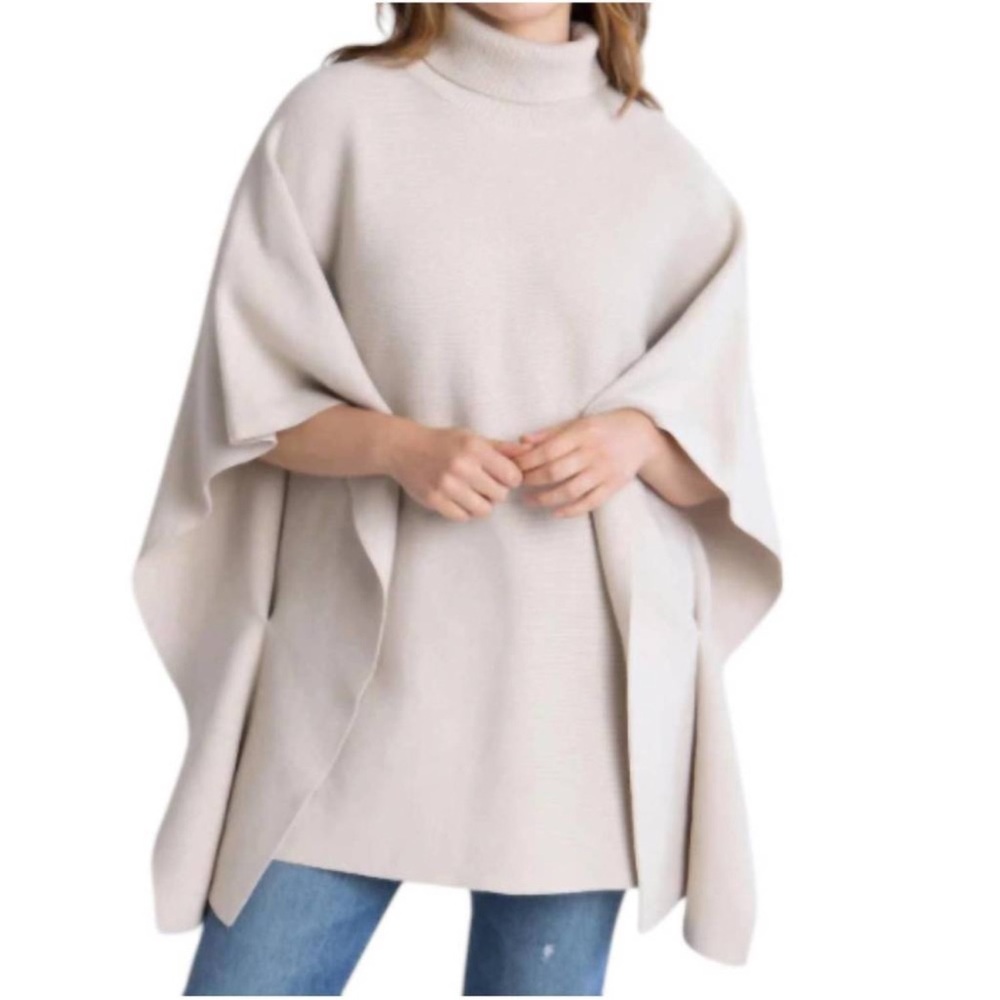 NWT MERSEA anywear poncho in sand